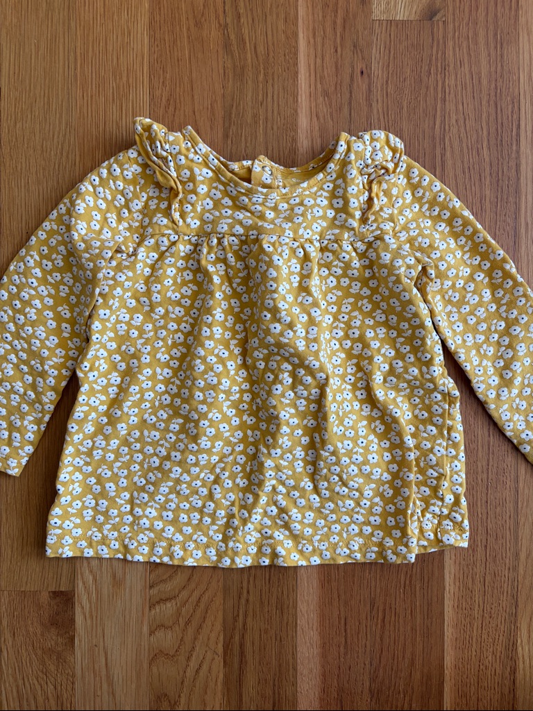 2t Carter’s Yellow Flower Top